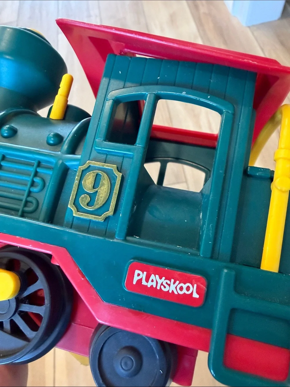 Playskool express Green and Red Toy Train Engine for Kids